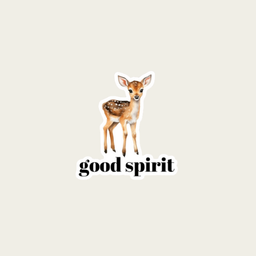 good spirit sticker